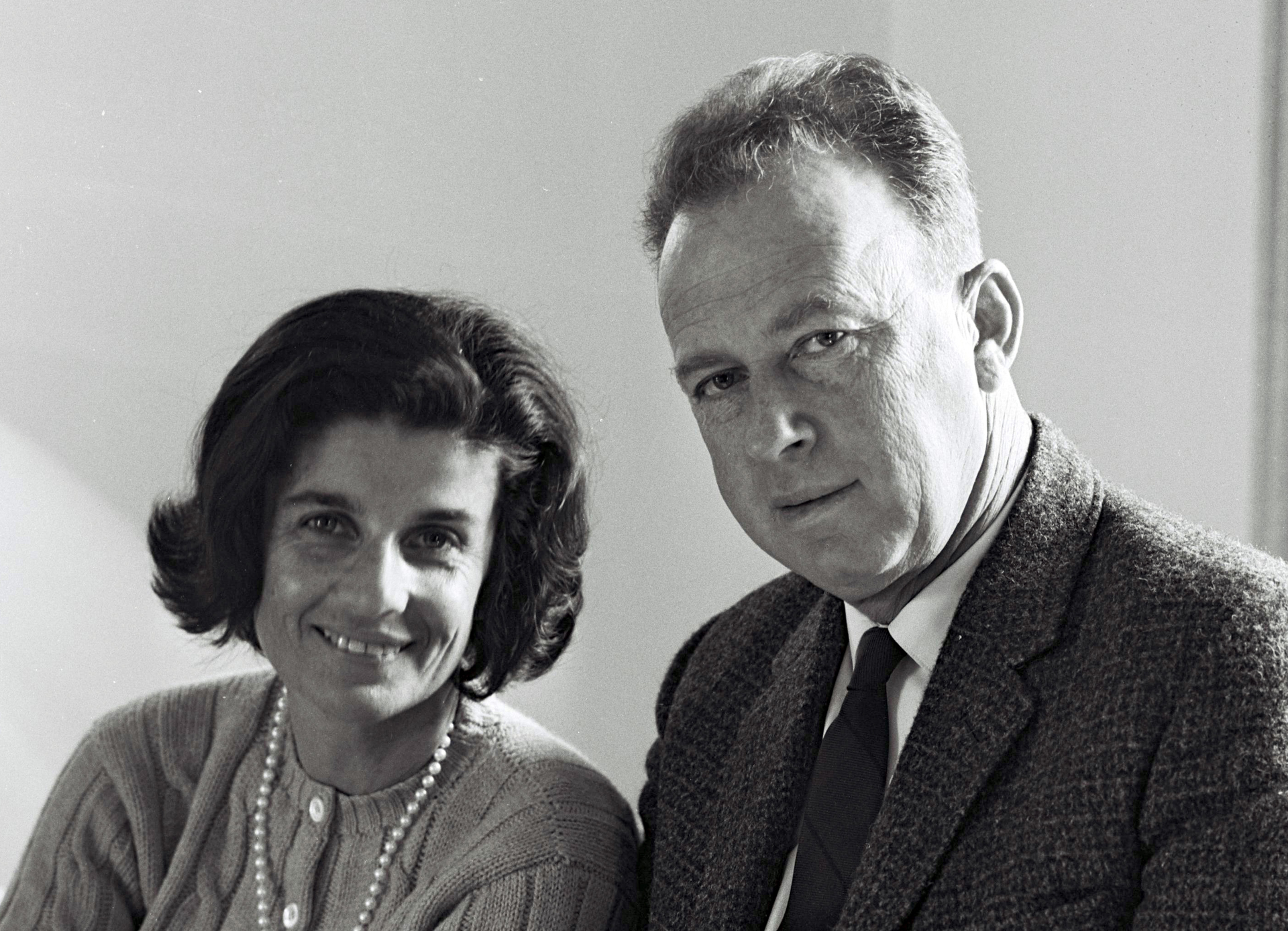 יצחק ולאה רבין 1968