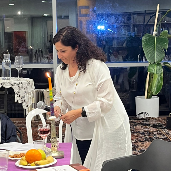 אילנה עב"ו-גולן, מנחת סדר הנשים בחיפה